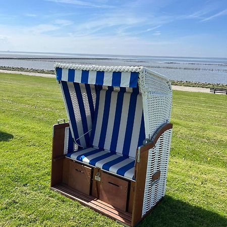 Fewo Schroeder - Bude 63A - Mit Strandkorb Am Meer - Inklusive Bettwaesche Und Handtuecher Westerdeichstrich Exterior photo